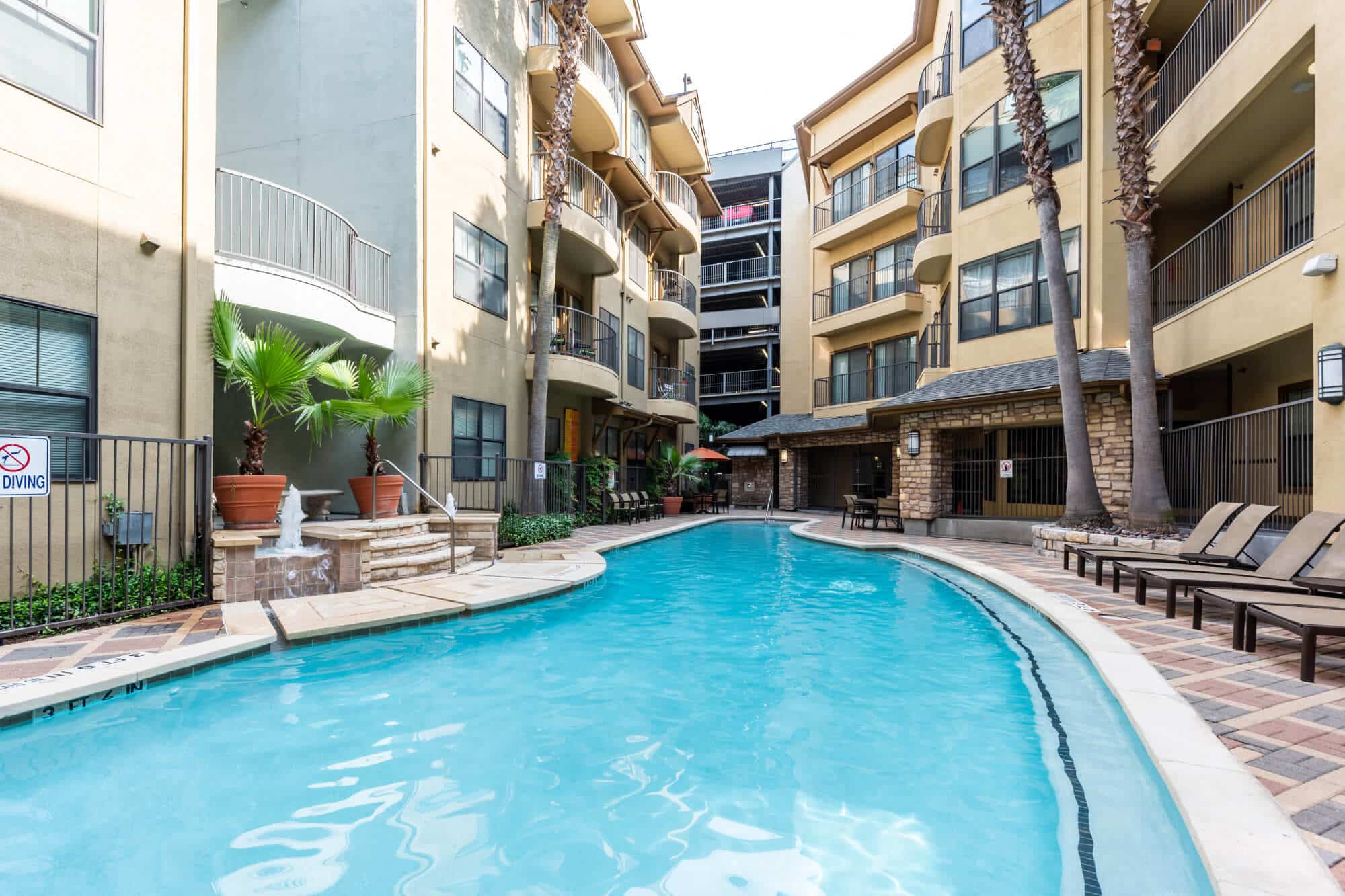 villas on guadalupe off campus apartments near ut austin swimming pool
